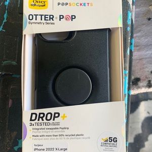OtterBox pop sockets symmetry series for the iPhone 14 plus